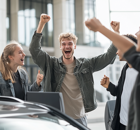 Fahrschüler bei ABC CityDrive Berlin Friedrichshain